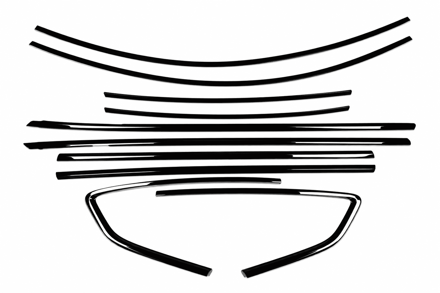 ChroMorpher Audi A5/S5/RS5 Coupe Window Trim Overlay Kit (2009–2025) - ChroMorpher