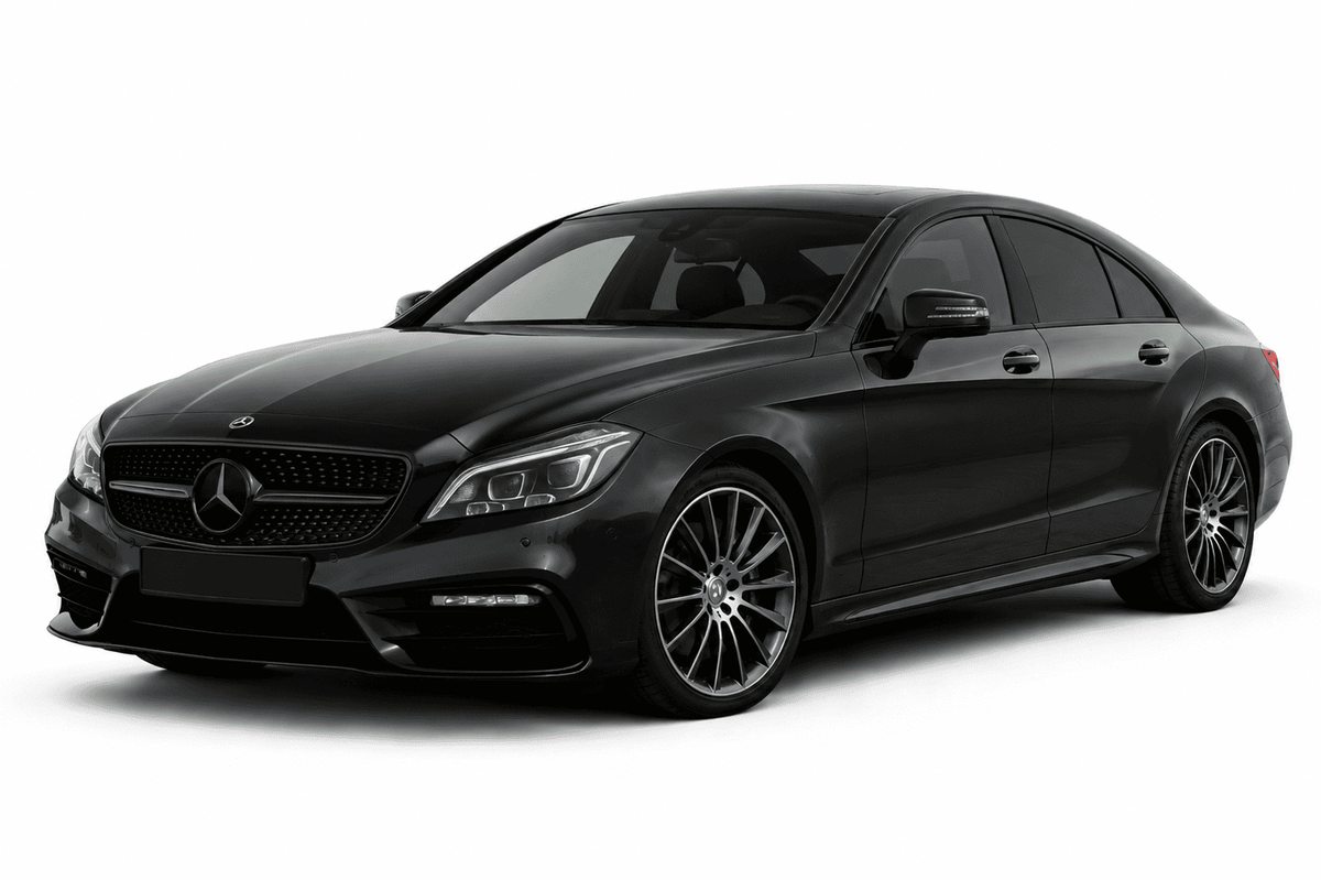 Mercedes-Benz CLS W218 Night Package Precut Chrome Delete Kit (2011–2017) - ChroMorpher