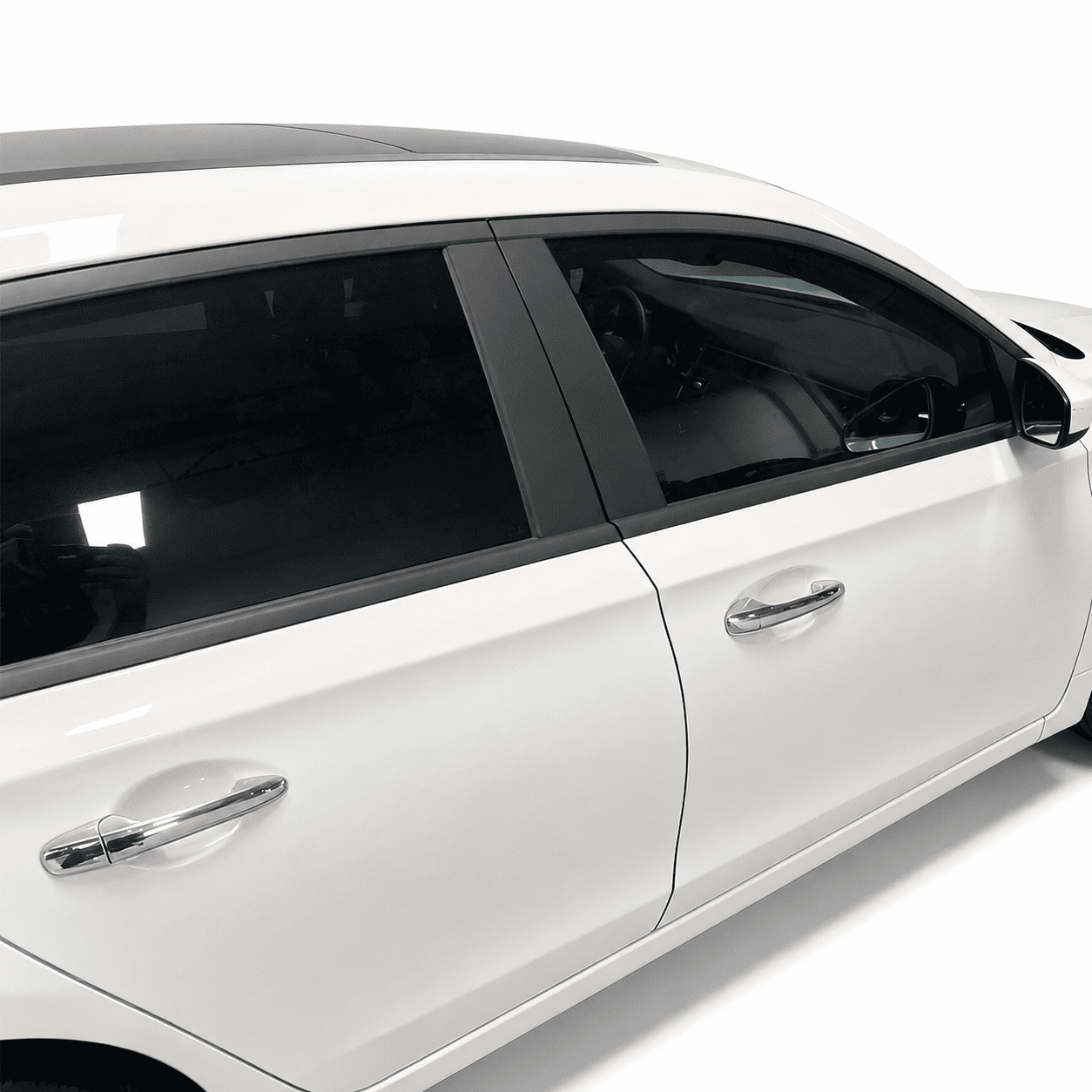 Mercedes-Benz A-Class W177 Hatchback Precut Window Chrome Delete Kit (2019-2024)