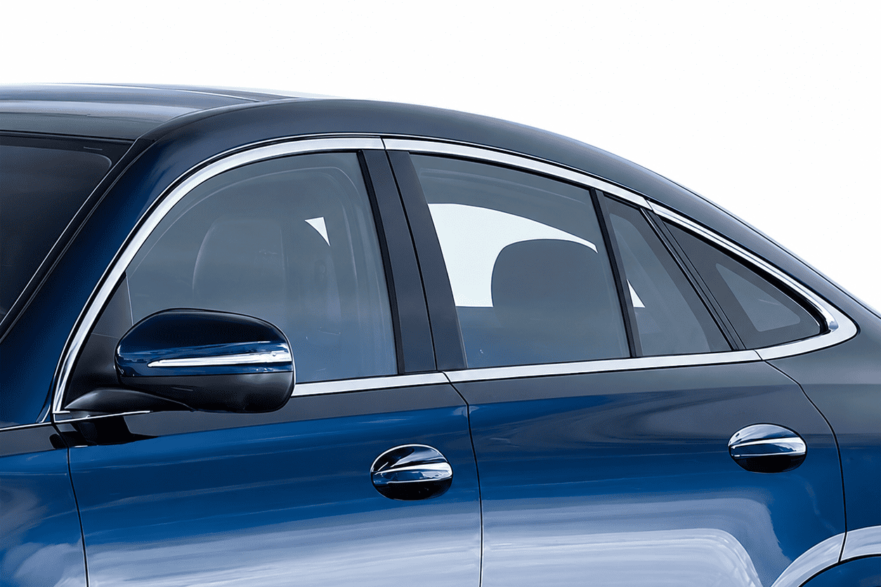 Mercedes-Benz GLE Coupe C167 (2020–2025) Stainless Steel Window Trim Moldings