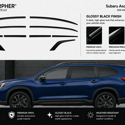 Subaru Ascent (2019–2026) Precut Chrome Delete Kit - alternate view