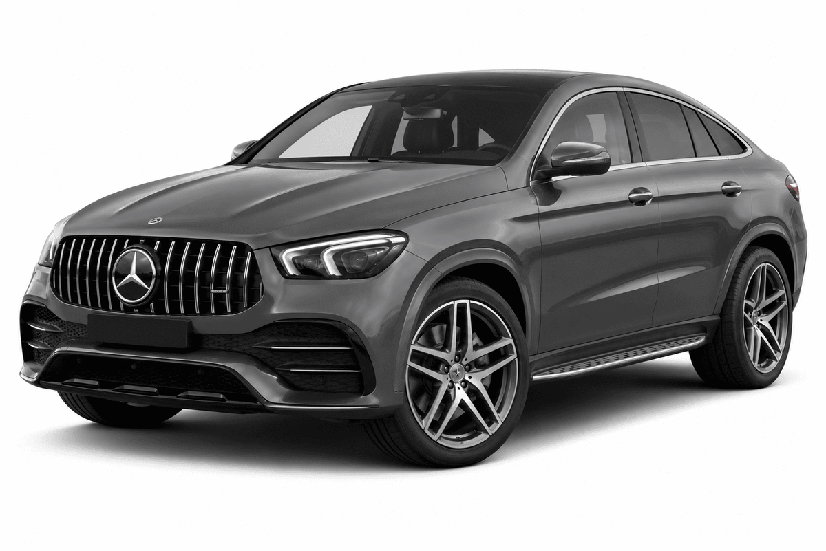 Mercedes-Benz GLE Coupe C167 Night Package (2020–2025) Window Trim Moldings - Stainless Steel - ChroMorpher