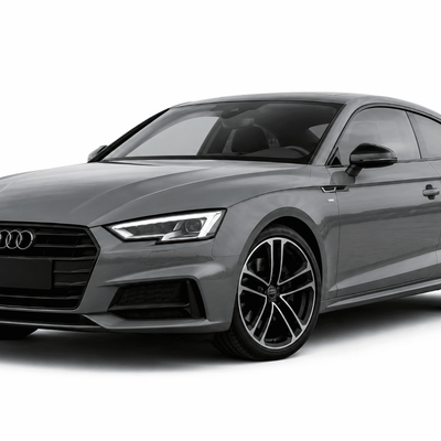Audi A5 Black Optics Window Trim Cover Kit - Stainless Steel