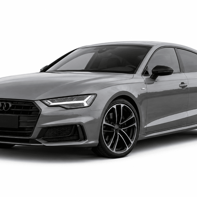 Audi A7 Black Optics (2009-2017) Window Trim Blackout Kits - Stainless Steel