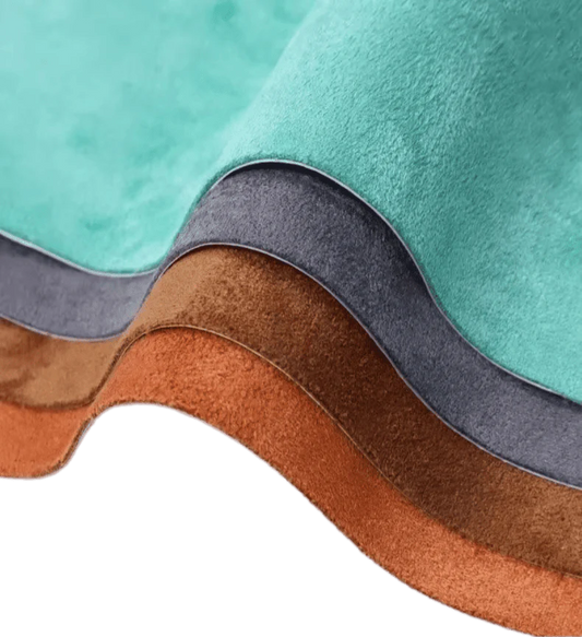 Assorted colors of ChroMorpher Suede Touch Interior Vinyl, featuring soft, textured material for versatile interior applications.
