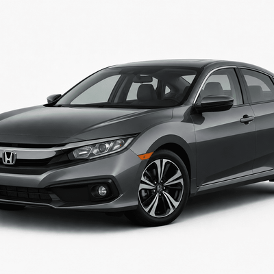 Honda Civic Sedan (2016–2021) Stainless Steel Window Trim Moldings