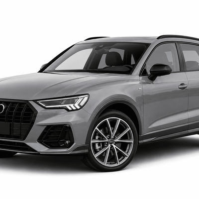 Audi Q3 Black Optics (2019-2025) Stainless Steel Window Trim Cover Kit