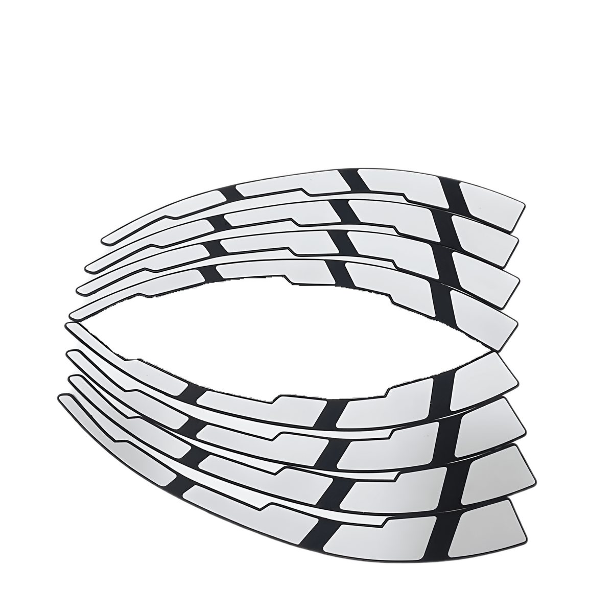 ChroMorpher BRIDGESTONE 3D Tire Lettering (4x) - ChroMorpher