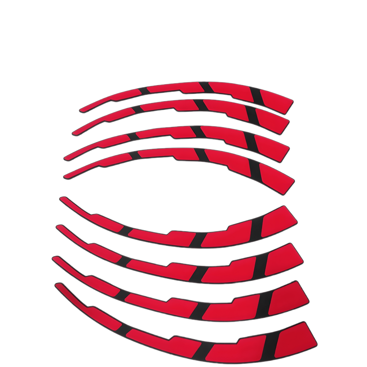 ChroMorpher BRIDGESTONE 3D Tire Lettering (4x) - ChroMorpher