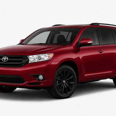 Toyota Highlander (2008–2013) Stainless Steel Window Trim Moldings