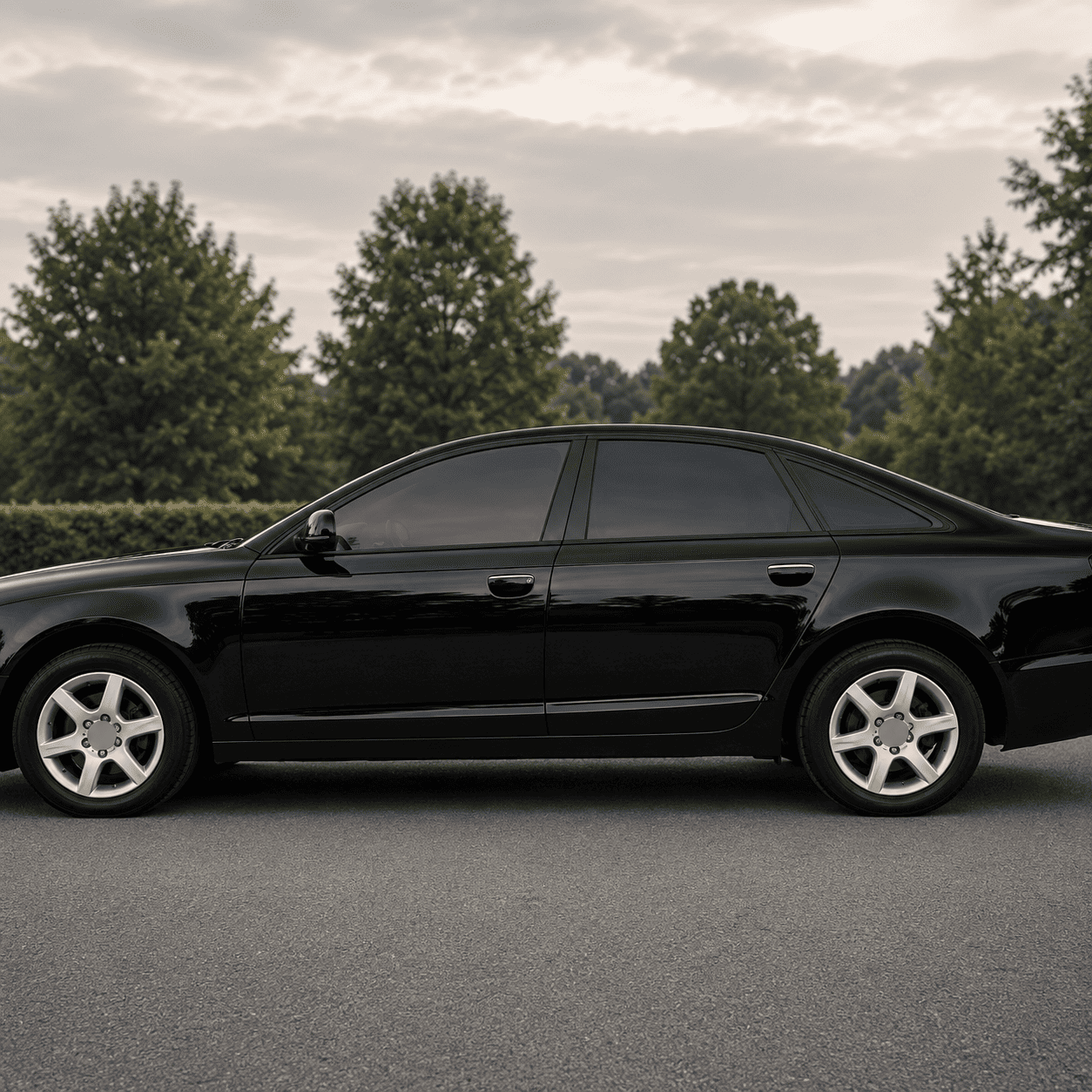 ChroMorpher Audi A6/S6 Sedan Chrome Delete Kits (2005–2025) - ChroMorpher