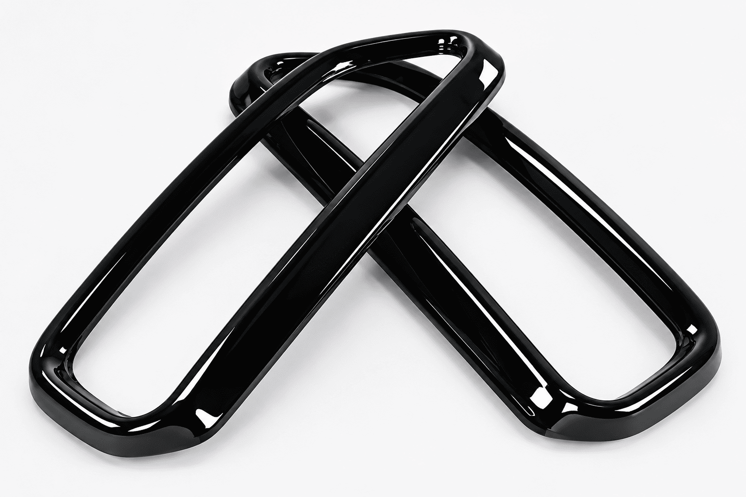 ChroMorpher Audi A6 Stainless Steel Exhaust Trim Covers (2016–2018) - ChroMorpher