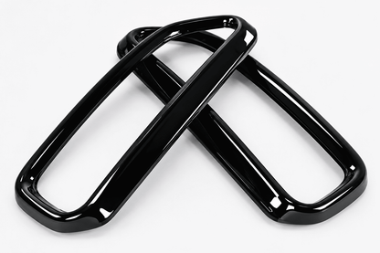 ChroMorpher Audi A6 Stainless Steel Exhaust Trim Covers (2016–2018) - ChroMorpher