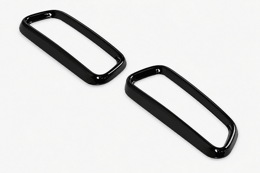 ChroMorpher Audi A6 Stainless Steel Exhaust Trim Covers (2016–2018) - ChroMorpher
