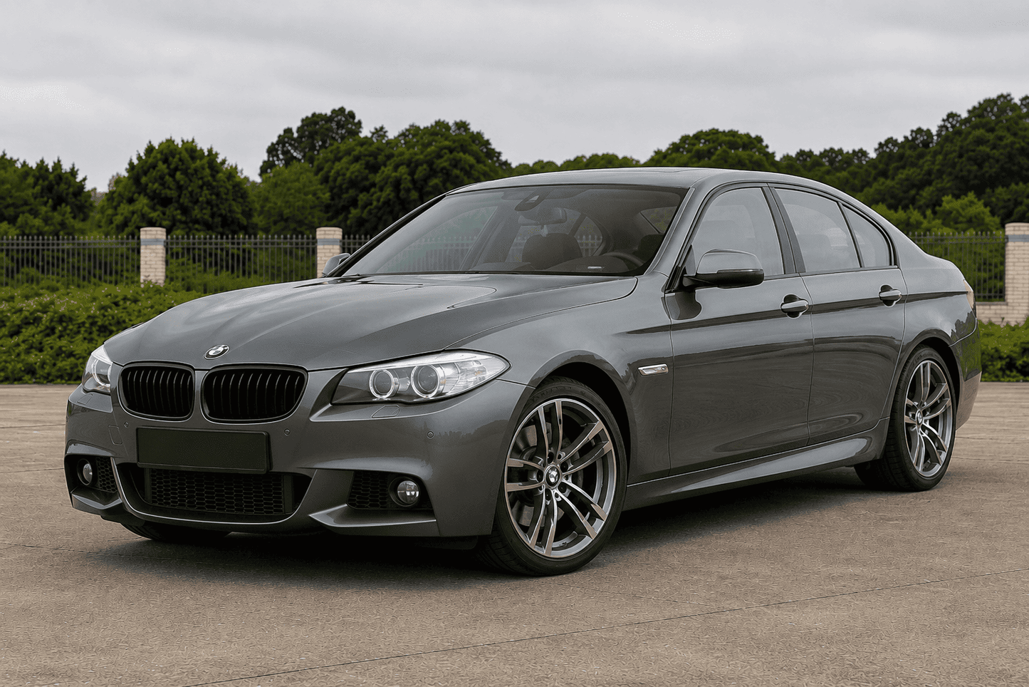 ChroMorpher BMW F10 5 Series Sedan Precut Window Trim Chrome Delete Kit (2011–2017)