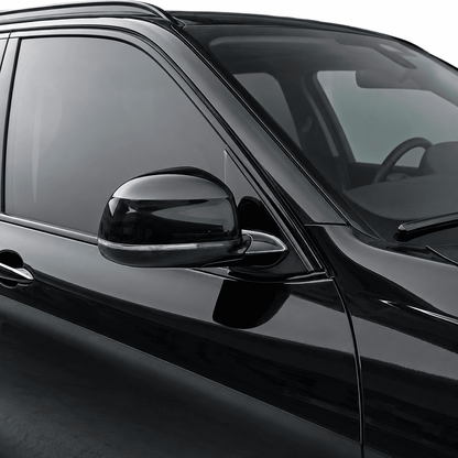 BMW X7 G07 Glossy Black Stainless Steel Window Trim Moldings