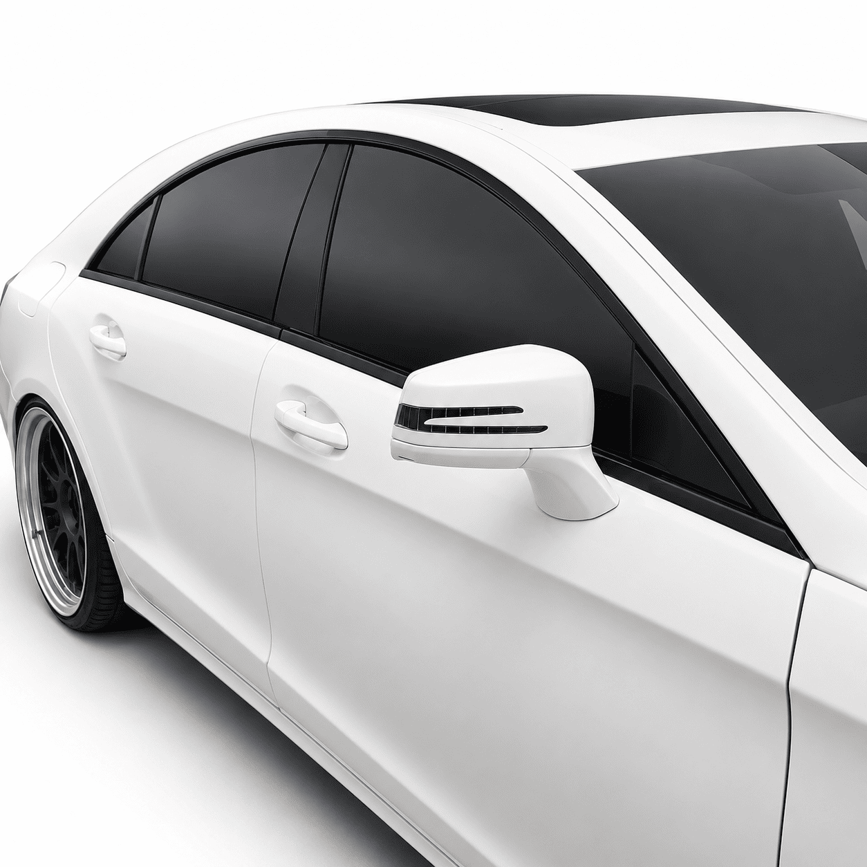 Mercedes-Benz CLS W218 Night Package Precut Chrome Delete Kit (2011–2017)