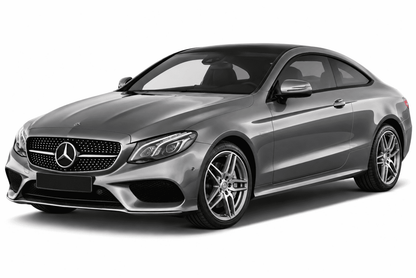 Mercedes-Benz E-Class C238 Coupe Precut Chrome Delete Kit (2017-2023)