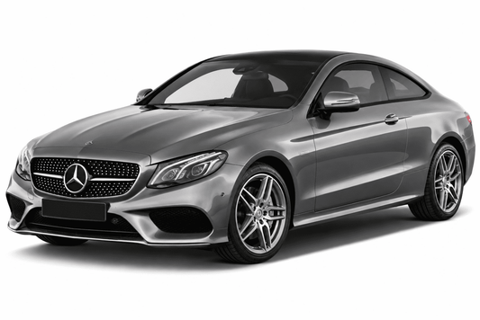 Mercedes-Benz E-Class C238 Coupe Precut Chrome Delete Kit (2017-2023)