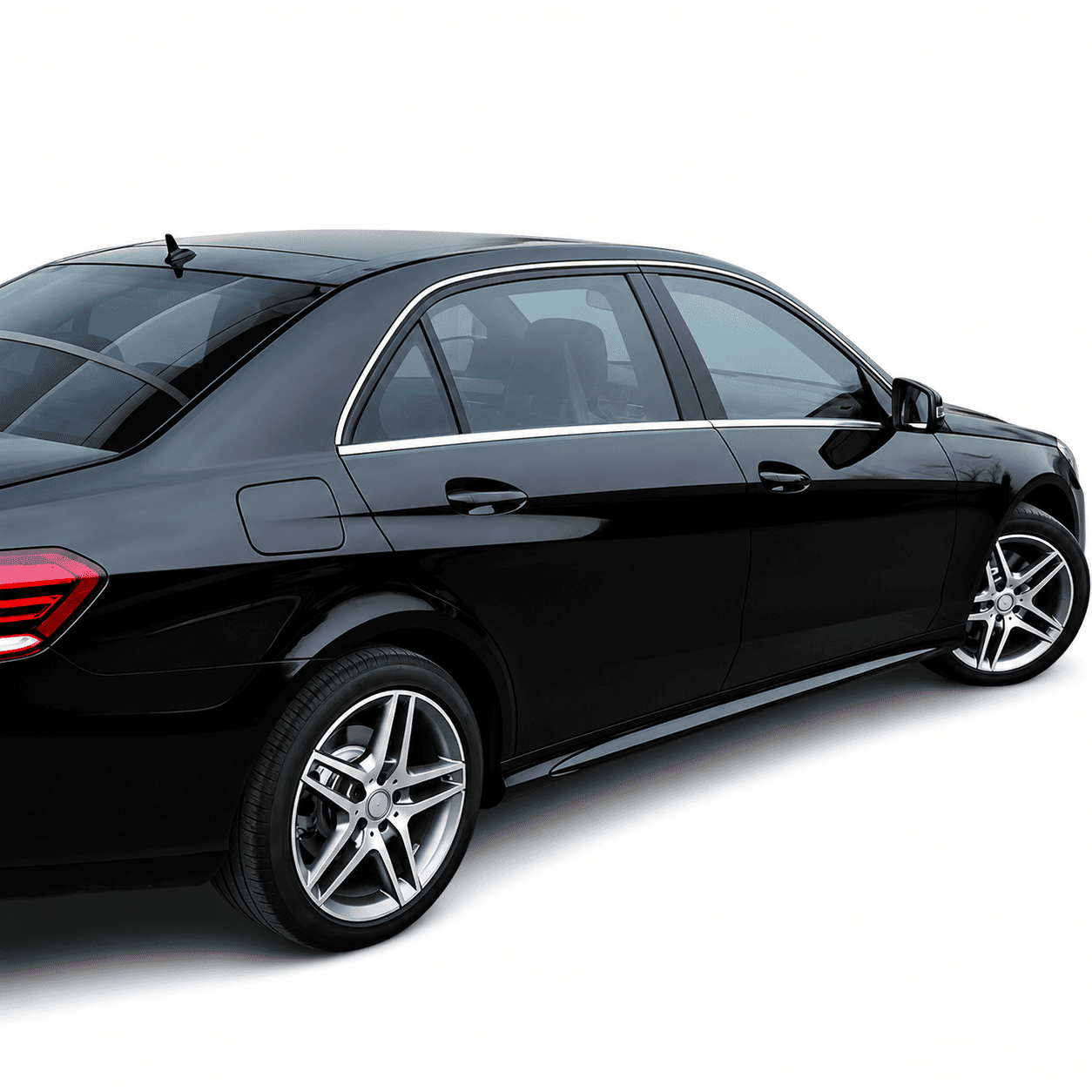 Mercedes-Benz E-Class W212 Stainless Steel Window Trim Moldings (2009-2015)