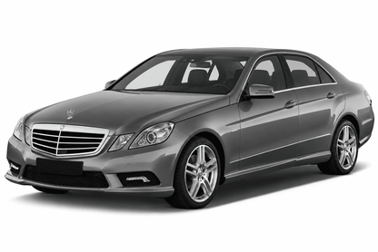 Mercedes-Benz E-Class W212 Stainless Steel Window Trim Moldings (2009-2015)