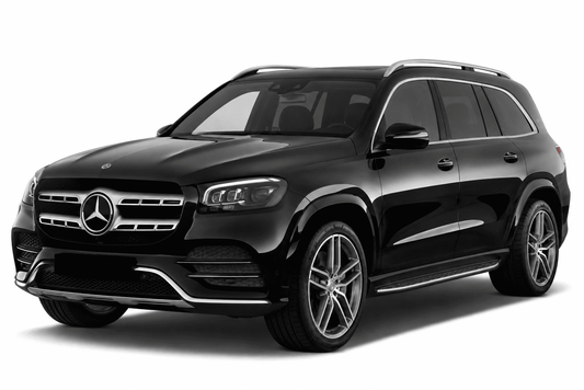 Mercedes-Benz GLS X167 (2020–2025) Stainless Steel Window Trim Moldings