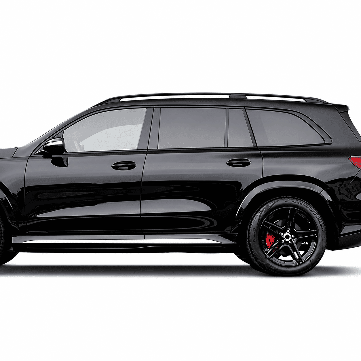 Mercedes-Benz GLS X167 (2020–2025) Stainless Steel Window Trim Moldings
