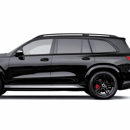Mercedes-Benz GLS X167 (2020–2025) Stainless Steel Window Trim Moldings