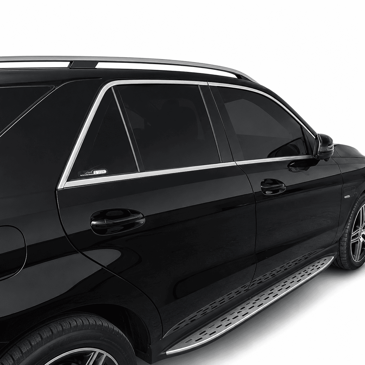 Mercedes-Benz M-Class ML W166 2012-2019 Stainless Steel Window Trim moldings