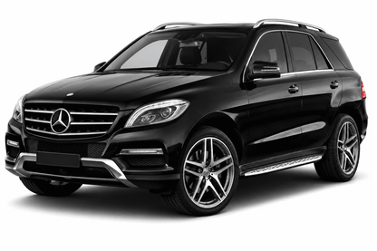 Mercedes-Benz M-Class ML W166 2012-2019 Stainless Steel Window Trim moldings