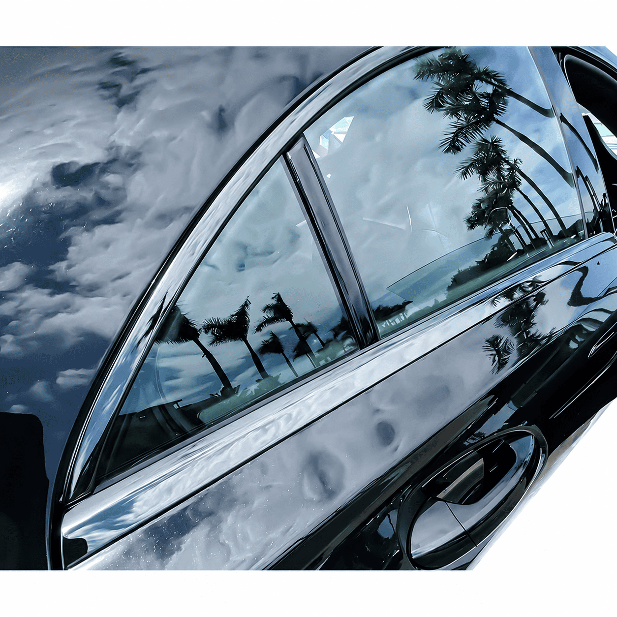 Mercedes-Benz CLS C257 (2019-2025) Stainless Steel Window Trim Moldings