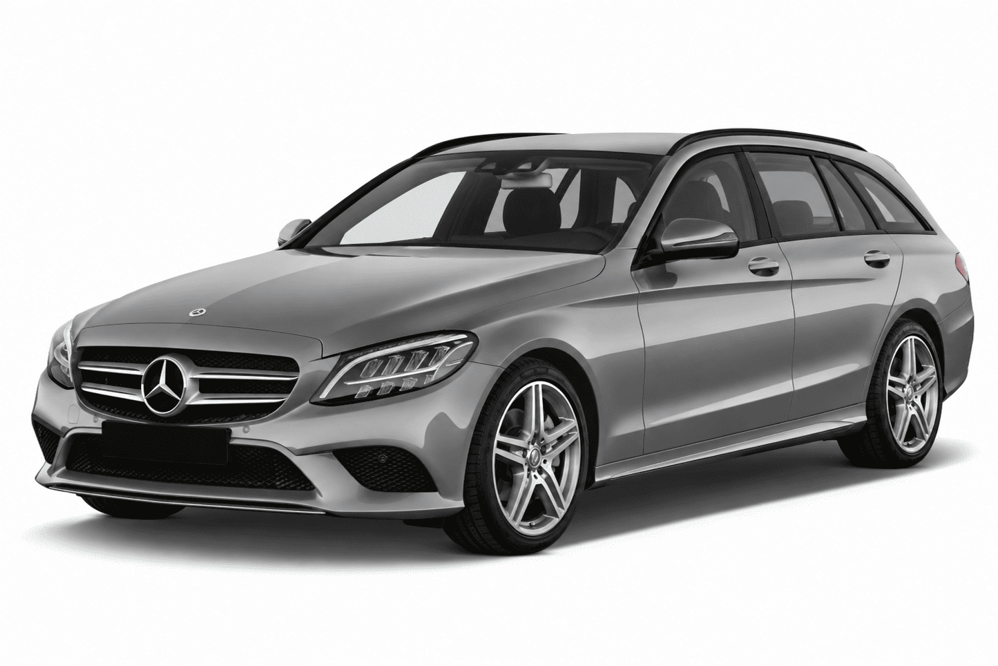 Mercedes-Benz C-Class Wagon S205 (2015-2021) Black Glossy Window Trim Molding