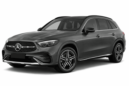 Mercedes-Benz GLC X253/X254 Night Package Window Trim Moldings (2015-2025) - Stainless Steel