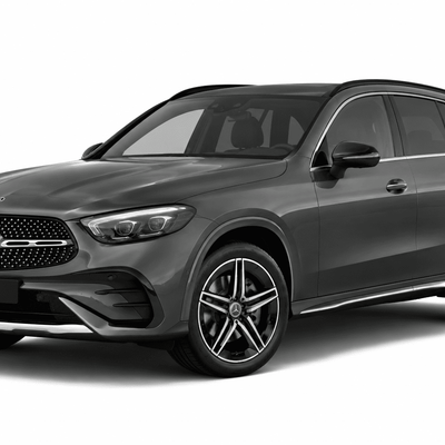 Mercedes-Benz GLC X253/X254 Night Package Window Trim Moldings (2015-2025) - Stainless Steel