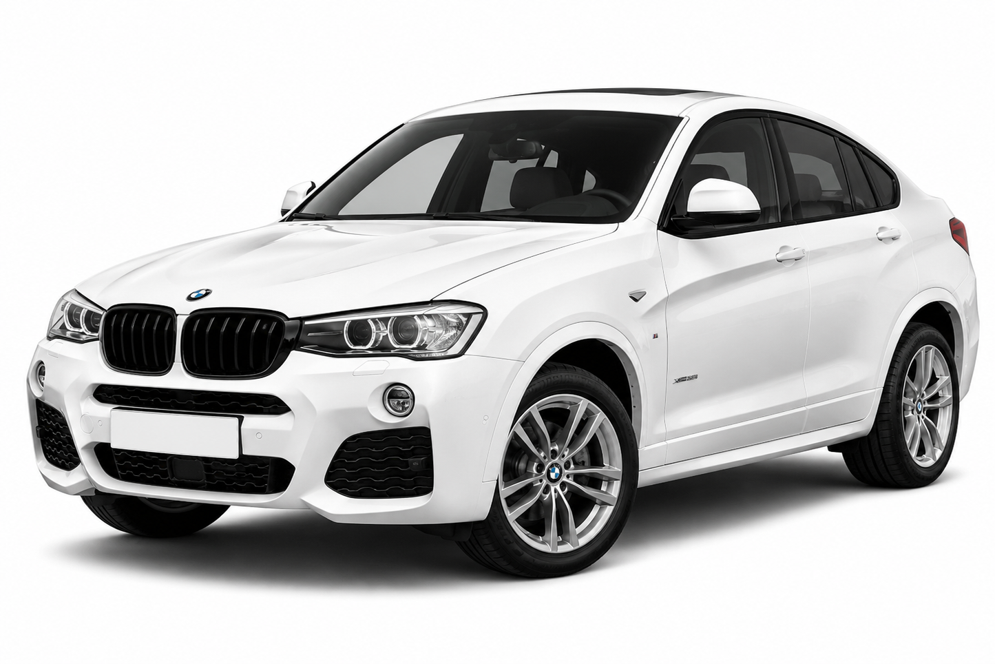 BMW X4 F26 (2011–2017) Precut Glossy Black Window Chrome Delete Kit