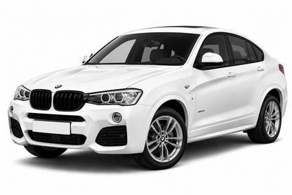 BMW X4 F26 (2011–2017) Precut Glossy Black Window Chrome Delete Kit