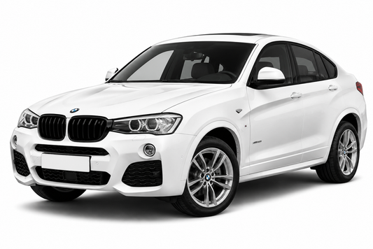 BMW X4 F26 (2011–2017) Precut Glossy Black Window Chrome Delete Kit