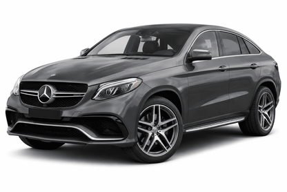 Mercedes-Benz GLE Coupe C292 (2015-2019) Stainless Steel Window Trim Moldings
