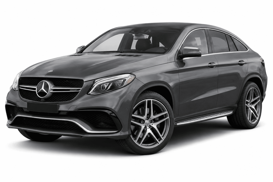 Mercedes-Benz GLE Coupe C292 (2015-2019) Stainless Steel Window Trim Moldings