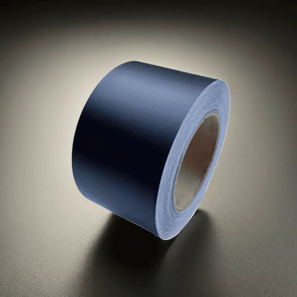 Matte Large ChroMorpher Chrome Delete Roll with a sleek, non-reflective finish, perfect for achieving a subtle, unified look on automotive surfaces