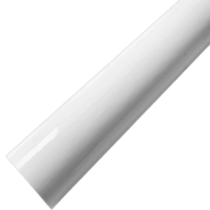 A roll of ChroMorpher White Gloss Vinyl featuring a pristine white color with a sleek, reflective gloss finish, ideal for achieving a clean and modern aesthetic on any surface.