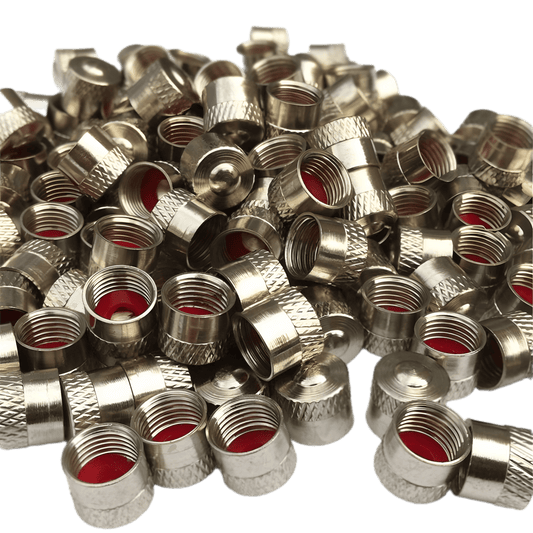 ChroMorpher Aluminum Tire Valve Caps (10x)