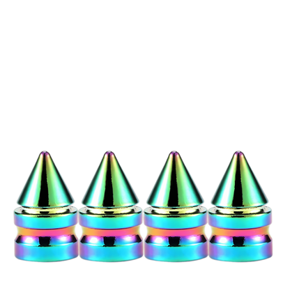 ChroMorpher Colorful Aluminum Valve Caps (4x) - ChroMorpher
