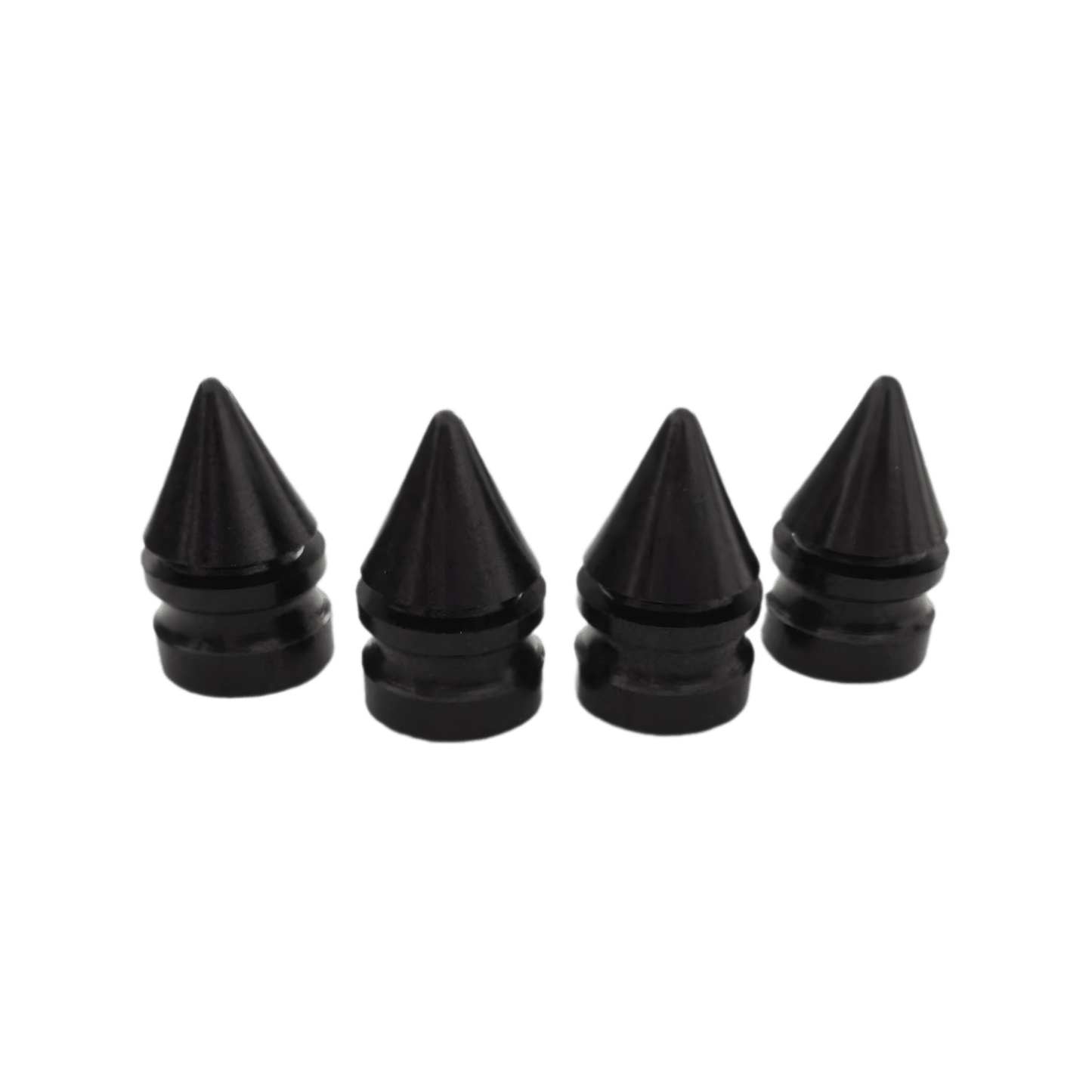 ChroMorpher Spiked Aluminum Valve Caps (4x) - ChroMorpher