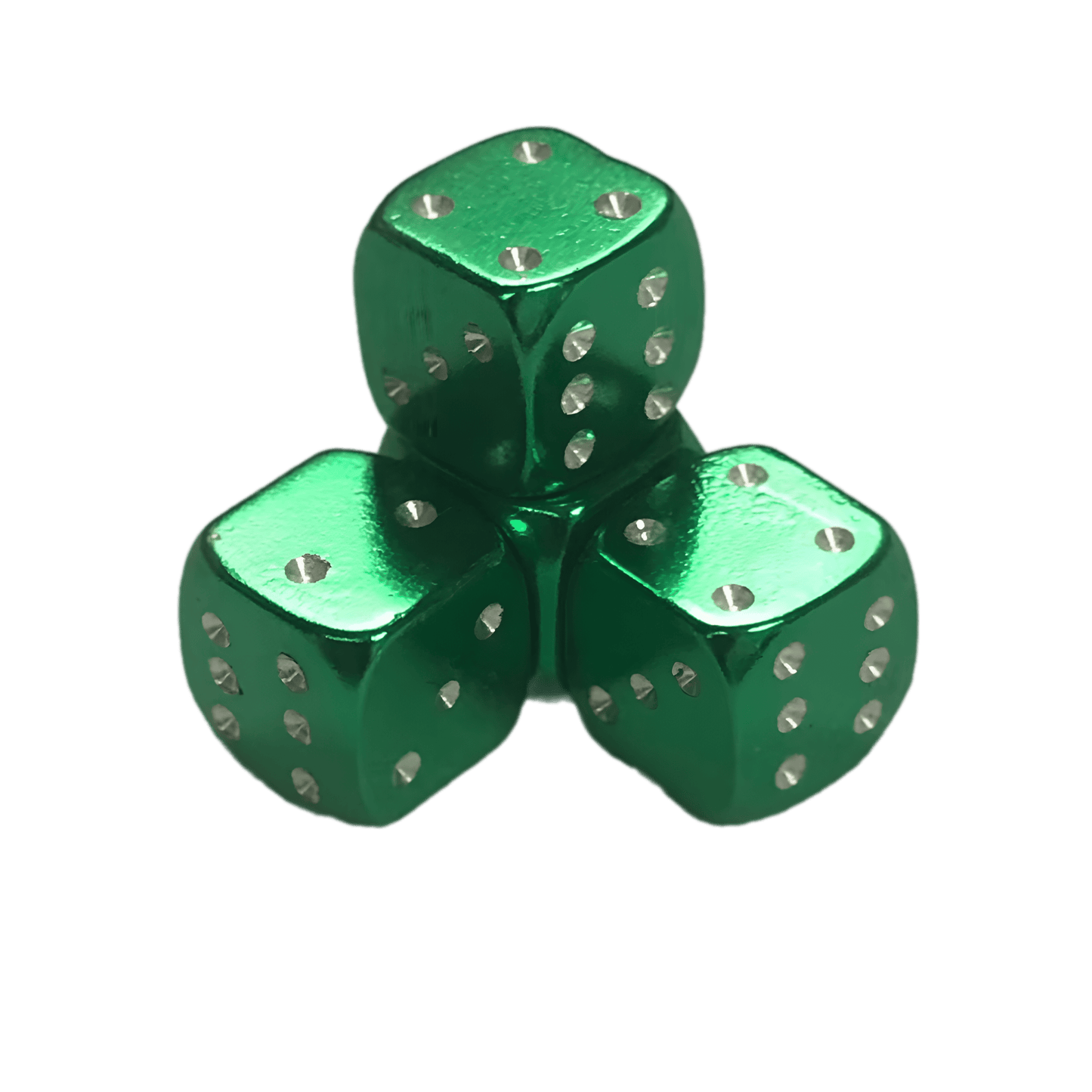 ChroMorpher Dice Aluminum Valve Caps (4x) - ChroMorpher