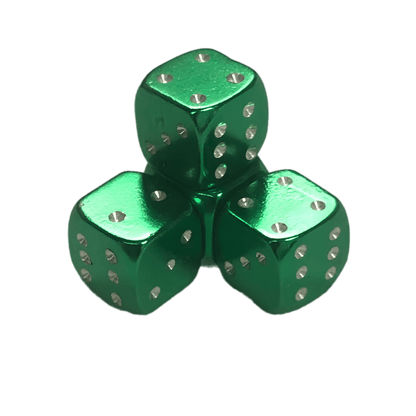 ChroMorpher Dice Aluminum Valve Caps (4x) - ChroMorpher