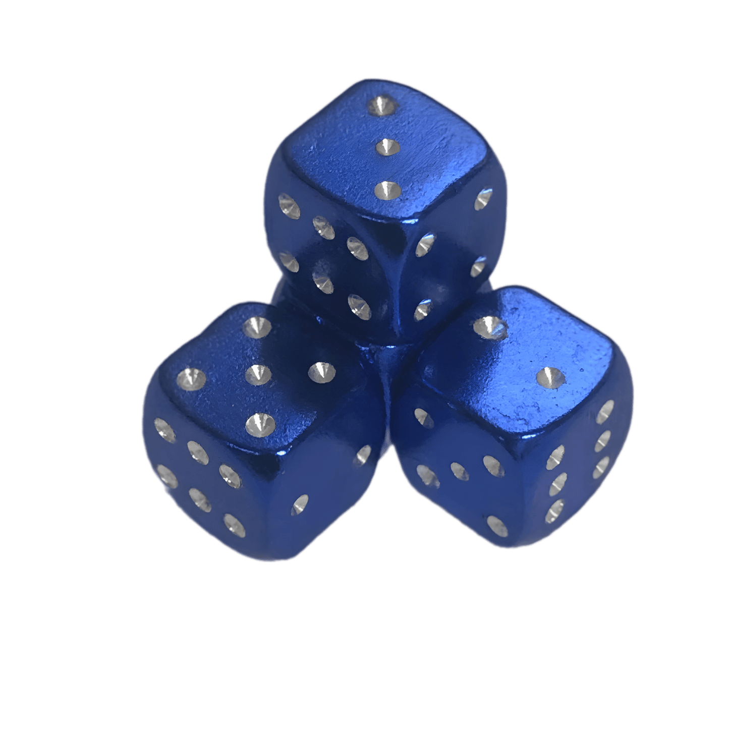 ChroMorpher Dice Aluminum Valve Caps (4x) - ChroMorpher