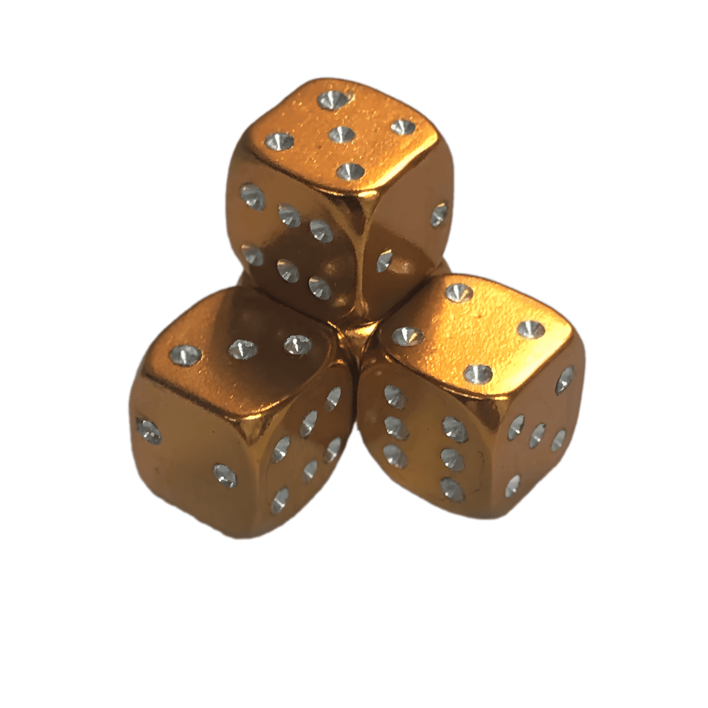ChroMorpher Dice Aluminum Valve Caps (4x) - ChroMorpher