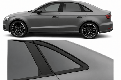ChroMorpher Audi A3/S3 8V Window Trim Chrome Delete Kit (2013–2020) - ChroMorpher