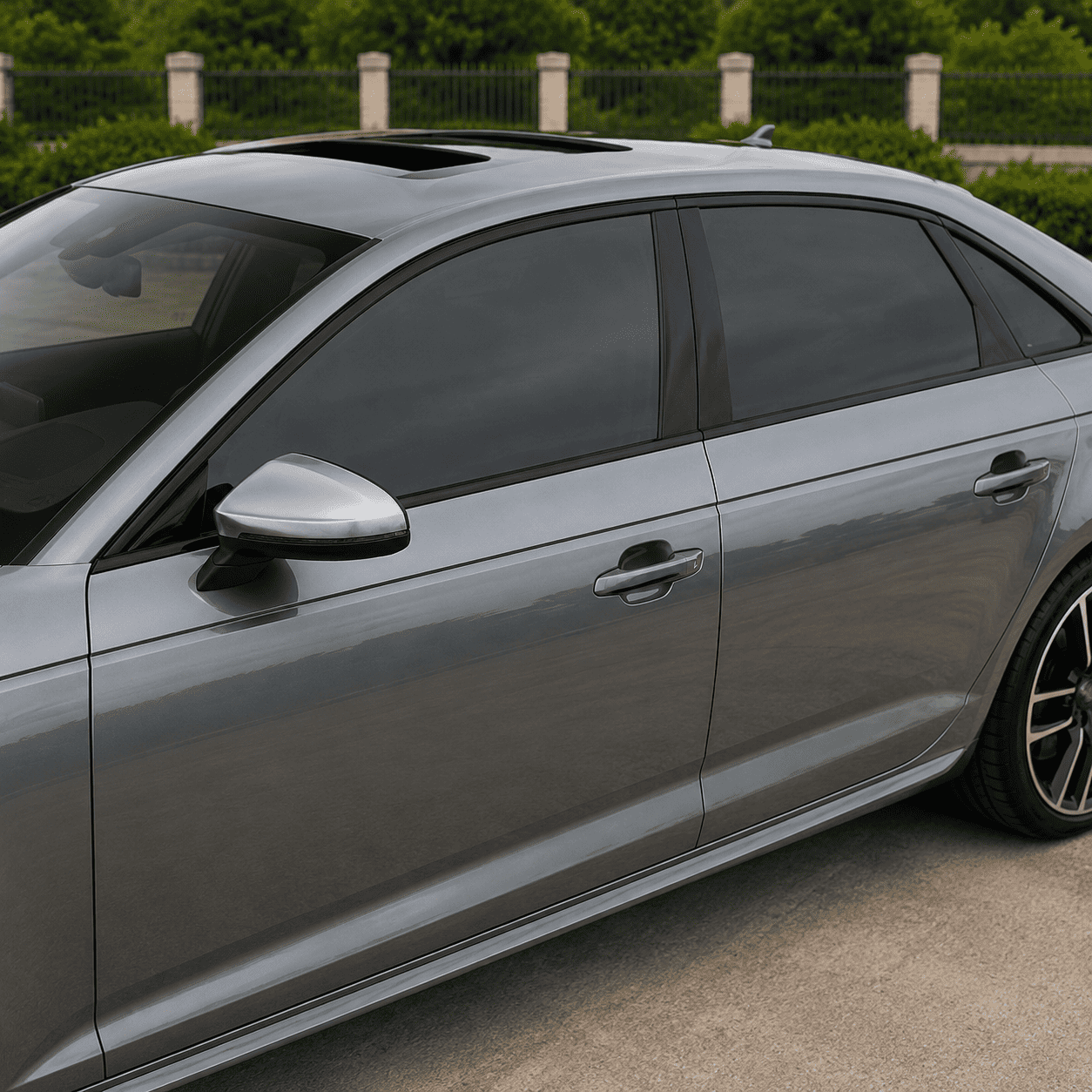 ChroMorpher Audi A4/S4 B9 Precut Chrome Delete Kit (2017–2025) - ChroMorpher